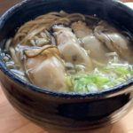 そば屋が勝手に思っている日本一美味しい牡蠣。その牡蠣で作っている相生牡蠣そばです